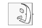 15818636 - Body: Wheel Opening Molding for GM Image