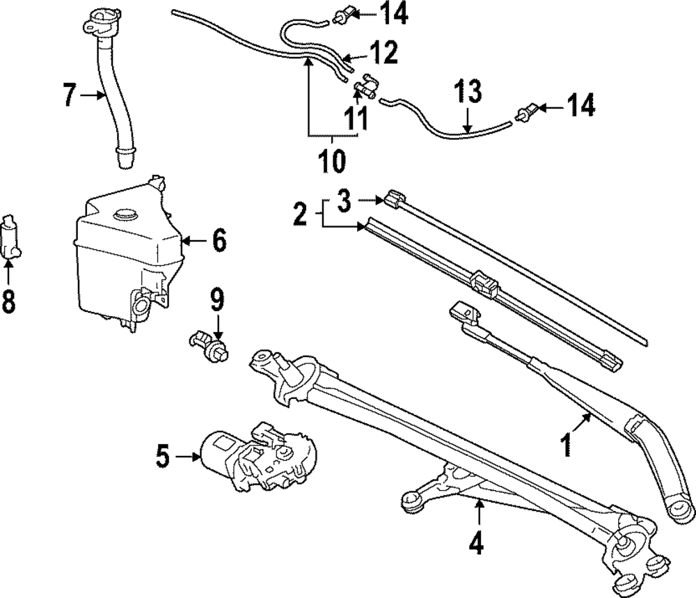 2022-2025 Toyota Washer Reservoir 85315-0C110 | Elmhurst