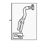 97035923111 - : Suction Hose for Porsche: Panamera Image