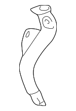 YF1Z5402207AA - Body: Drain Tube for Ford: Taurus | Mercury: Sable Image