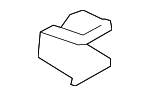 8E0853107 - Body: Instrument Panel Clip for Porsche Image
