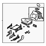 880033C171BTF - : Seat Assembly for Kia: Optima Image