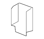 2007-2011 Honda CR-V - Bulkhead L Rear Panel