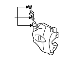 1K0615123H - Brakes: Disc Brake Caliper for Volkswagen Image