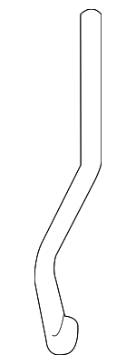 1707230039 - Body: Lock Rod for Mercedes-Benz Image