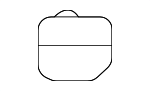 97811B1100 - HVAC: A/C Service Valve Cap for Hyundai Image