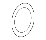 91314634000 - Cooling System: Engine Coolant Thermostat Housing O-Ring for Honda: Accord, Civic, Civic del Sol, CRX, Fit, Prelude, Wagovan Image