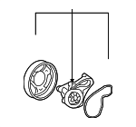 19200RMX003 - Cooling System: Water Pump Assembly for Honda: Civic Image