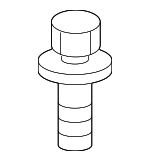 90106TK4A00 - Body: Headlight Mounting Bolt for Honda: Accord, Clarity, CR-V, Passport, Pilot Image
