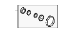 6531SDAA02 - Steering: Housing Assembly Seal Kit for Honda: Accord, Civic Image
