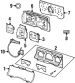 F2AZ9305C - : Fuel Gauge for Ford Image