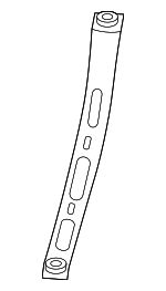 4K0201654D - : Mount Strap for Audi: A5 Sportback, A6 allroad, A6 Quattro, A7 Sportback, RS6 Avant, RS7 Sportback, S6, S7 Sportback Image