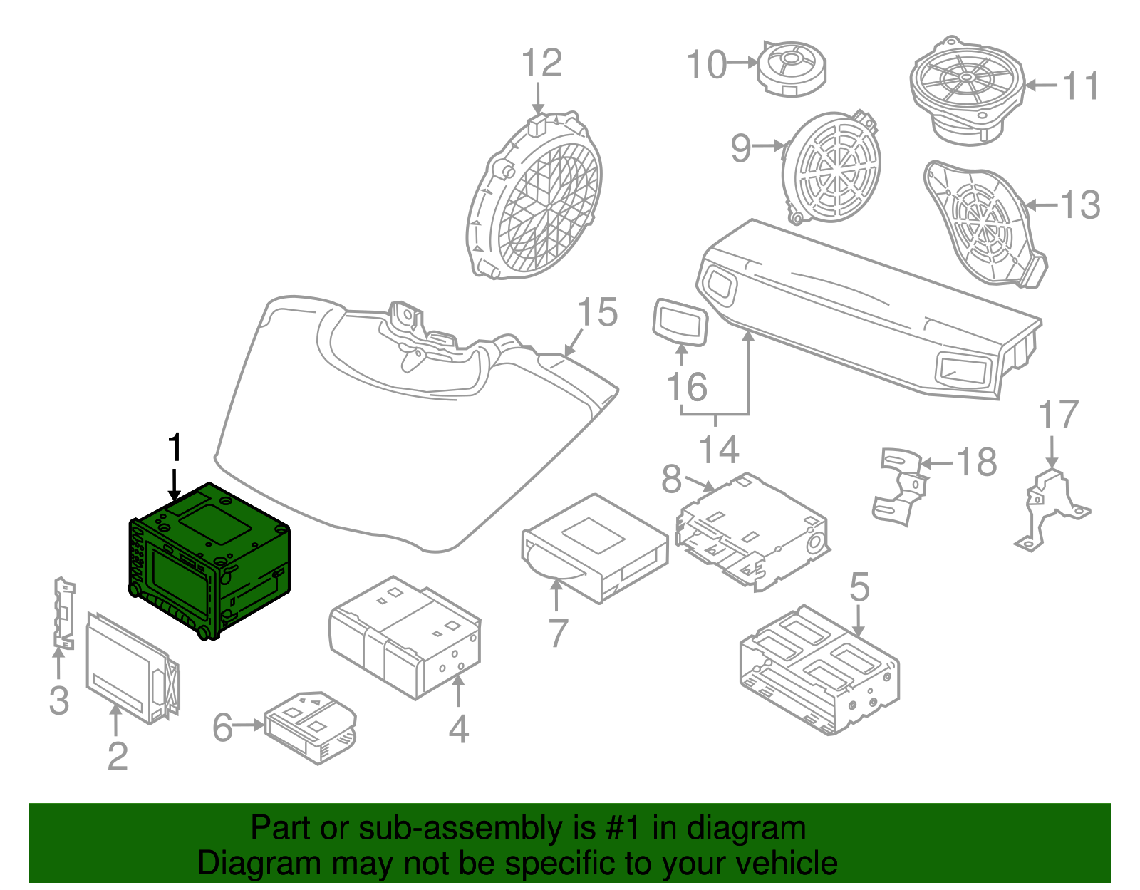 Display System - Porsche (997-642-143-10-FMH)