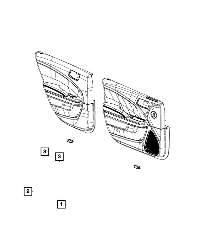 68416926AB - Electrical: Courtesy Lamp, Left for Mopar Image