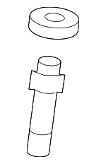 13292802 - Body: Headrest Guide for Saab: 9-5 Image