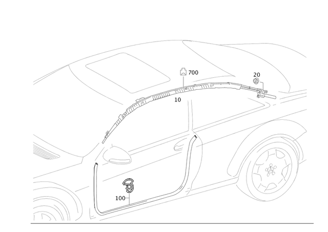 910104006001 - Covering and Lining: Nut-and-Washer Assembly for Mercedes-Benz: 180C, 250, 300S, C230, C240, C250, C280, C300, C32 AMG, C320, C350, C55 AMG, C63 AMG, CL500, CL55 AMG, CL550, CL600, CL63 AMG, CL65 AMG, CLK320, CLK350, CLK500, CLK55 AMG, CLK550, CLK63 AMG, CLS400, CLS500, CLS55 AMG, CLS550, CLS63 AMG, CLS63 AMG S, E250, E320, E350, E400, E430, E500, E55 AMG, E550, E63 AMG, E63 AMG S, G55 AMG, G550, G550 4x4, G63 AMG, G65 AMG, GL320, GL350, GL450, GL550, GL63 AMG, GLE300d, GLE350, GLE400, GLE43 AMG, GLE450 AMG, GLE550e, GLE63 AMG, GLE63 AMG S, GLK250, GLK350, GLS350d, GLS450, GLS550, GLS63 AMG, ML250, ML320, ML350, ML400, ML430, ML450, ML500, ML55 AMG, ML550, ML63 AMG, R320, R350, R500, S350, S400, S500, S550, S600, S63 AMG, SL400, SL450, SL500, SL55 AMG, SL550, SL600, SL63 AMG, SL65 AMG, SLC300, SLC43 AMG, SLK230, SLK250, SLK280, SLK300, SLK320, SLK350, SLK55 AMG, SLS AMG Image image