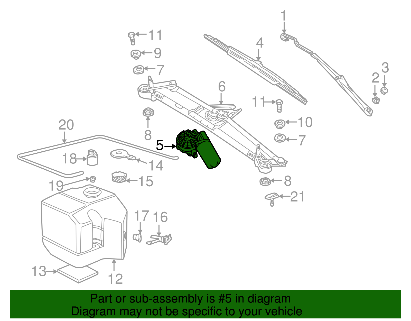 Front Motor - BMW (67638363514)