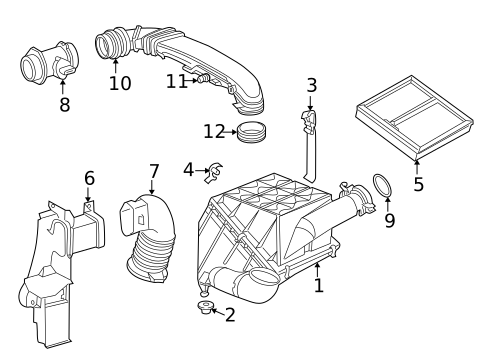 Powertrain Control for 1999 Mercedes-Benz C230 #1