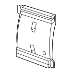 2148310900 - Body: Rear Duct for Mercedes-Benz Image