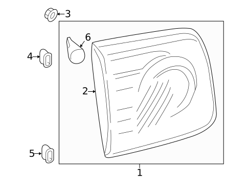 Backup & Tail Lamps for 2019 Nissan Armada #0