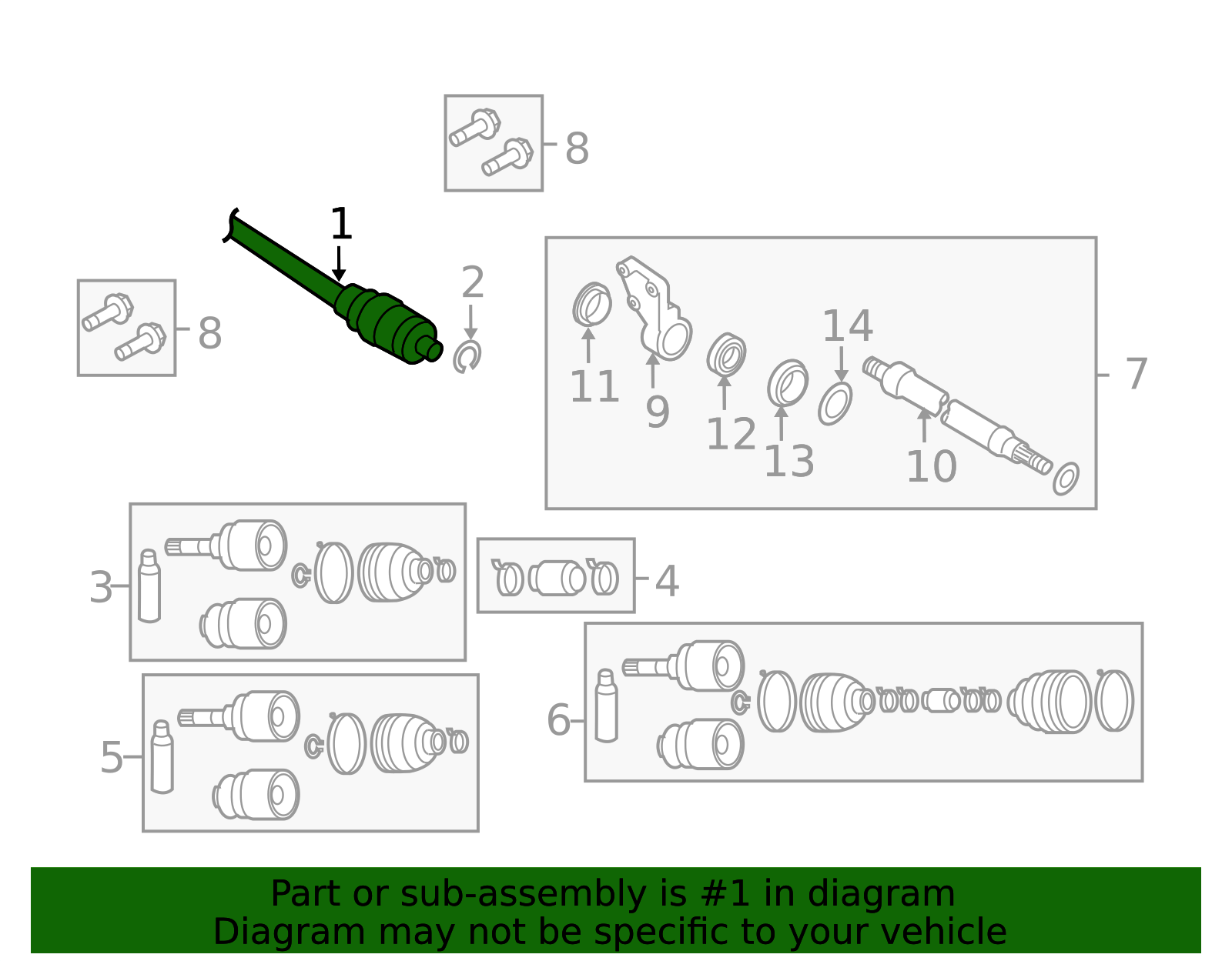 まぁページ 2008-2013 Mazda Axle Assembly GG62-25-600B | OEM Parts Online