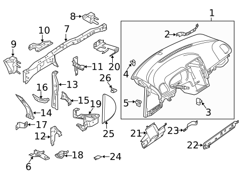 Instrument Panel for 2011 Volkswagen GTI #0