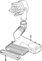 12311718571 - Electrical: Air Guide for BMW Image