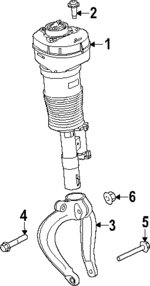 604123477 - : Suspension Shock Absorber for Land Rover: Range Rover Sport Image