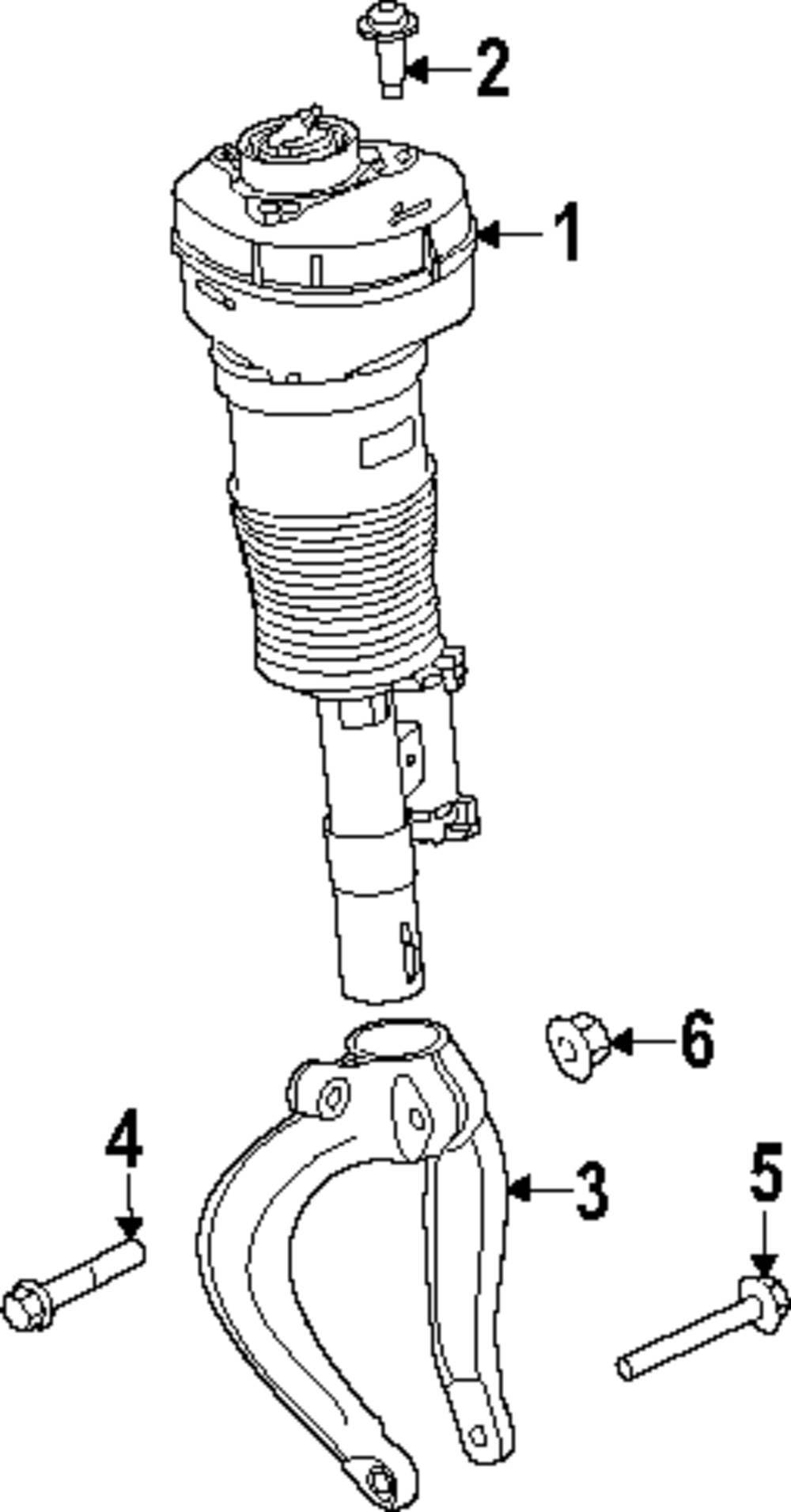 Genuine OEM Suspension Shock Absorber Part# 604123478 Fits