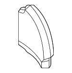 841E6L2000 - Body: Upper Insulator for Kia: K5 Image