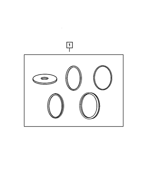 Seal and Shim Packages for 2008 Dodge Ram 3500 #0