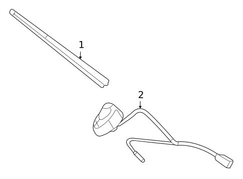 Antenna & Radio for 2011 Dodge Nitro #0