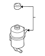 B25D32690A - Steering: Reservoir for Mazda Image