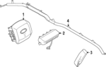PC3Z25043B13AC - Electrical: Driver Inflator Module for Ford Image