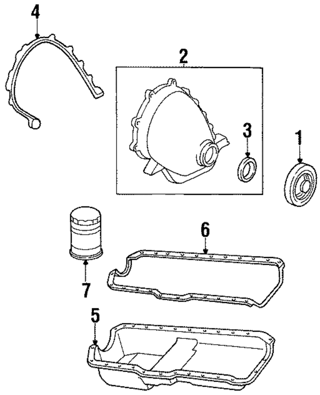 53005769 - Engine: Timing Cover for Mopar Image