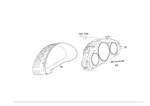 2195406911 - : Instrument Cluster for Mercedes-Benz Image