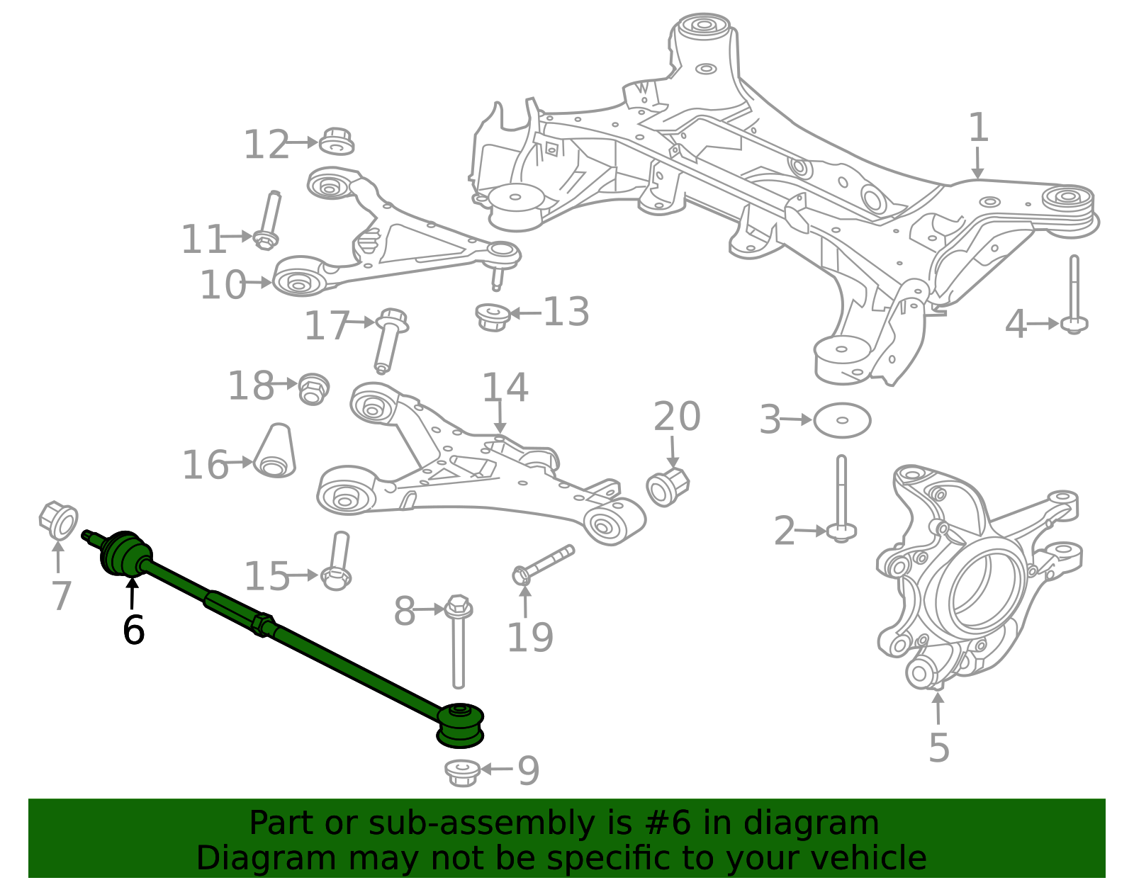 2003-2024 Jaguar Steering Tie Rod Assembly C2D51044 | OEM Parts Online