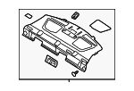 BE5Z5446668BC - Body: Package Tray for Ford Image