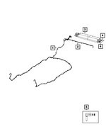 68582391AA - : Air Line Assembly for Mopar Image