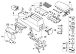 51163404787 - Retrofitting / Conversion / Accessories: Center Console for BMW Image