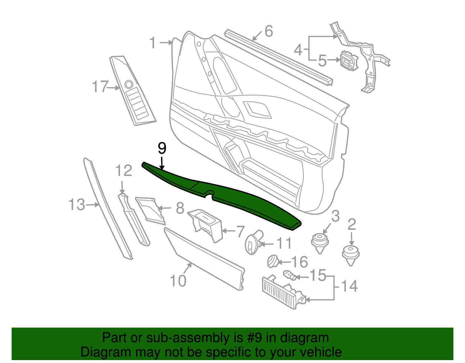 Armrest - BMW (72-12-7-076-759)