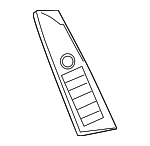 61316951904 - Electrical: Window Switch for BMW: 525i, 525xi, 530i, 530xi, 545i, 550i, M5 Image