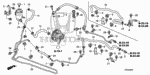 53728SDBA01 - Chassis: CLIP, RETURN PIPE for Honda Image