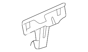 4478133010 - : Brake Hydraulic Line Bracket for Toyota Image