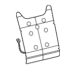 68612634AA - Body: Seat Heater Pad for Mopar Image