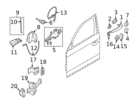 Front Door for 2011 BMW M3 #5