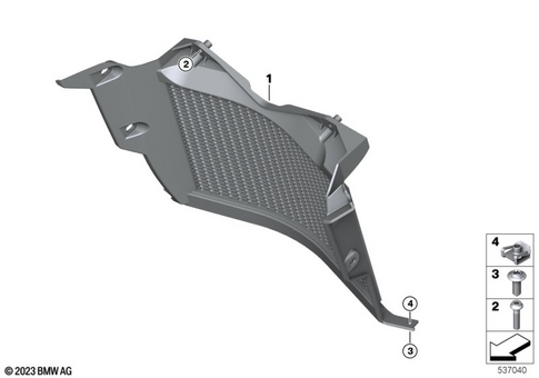 Motorcycle Trim Section, Windshield for 2025 BMW-Motorrad F 900 GS #8