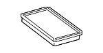 17801F0020 - Engine: Air Filter for Toyota Image