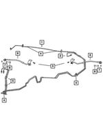 52002044 - : Tube Clip, Mounting for Mopar Image