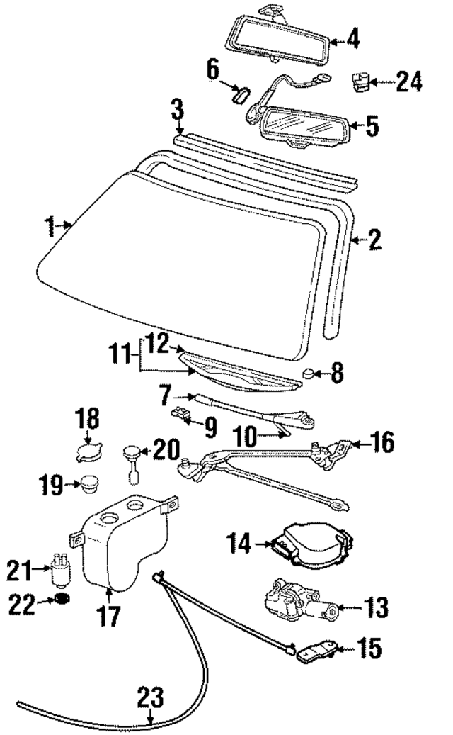 20727391 - : Wiper Arm Stop for GM Image